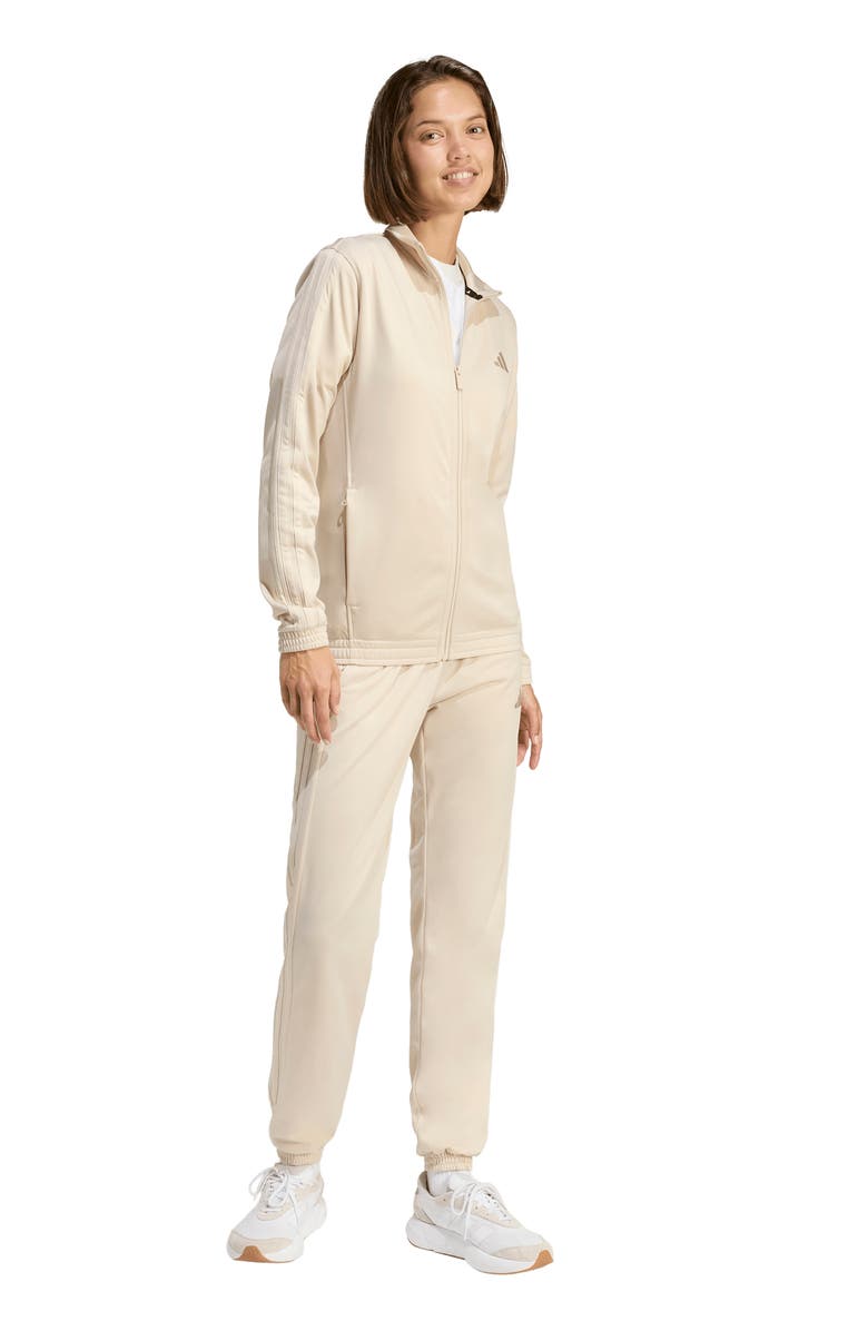 adidas Dayready 3-Stripes Track Pants, Alternate, color, Crystal Linen