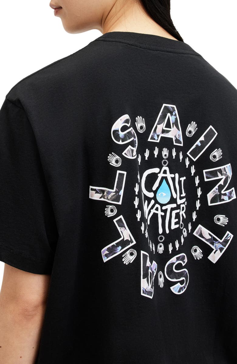 AllSaints x Caliwater<sup>®</sup> Graphic T-Shirt, Alternate, color,