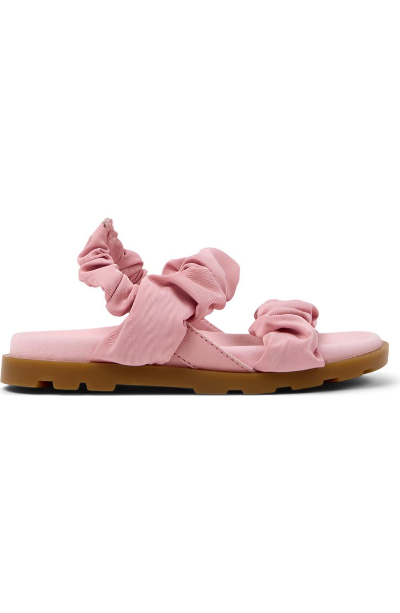 Camper Kids' Brutus Scrunch Sandal, Alternate, color, Medium Pink