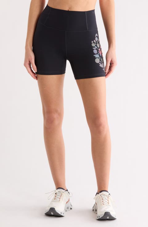 Metallic Logo Never Better Bike Shorts