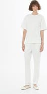 Gizia Ecru Embroidered Detail T-Shirt
