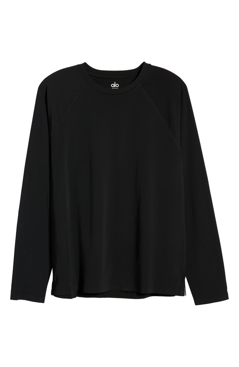 Alo Idol Stretch Long Sleeve Men's T-Shirt, Alternate, color,