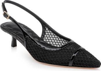 Monogram Court Pump | Marciano
