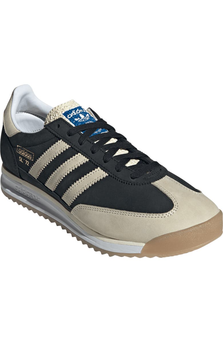 adidas Gender Inclusive SL 72 RS Sneaker, Main, color, Black/ Cream White/ Gum