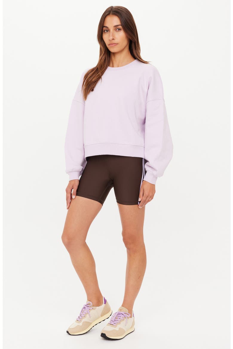 Paloma Organic Cotton Sweatshirt, Alternate, color, LILAC