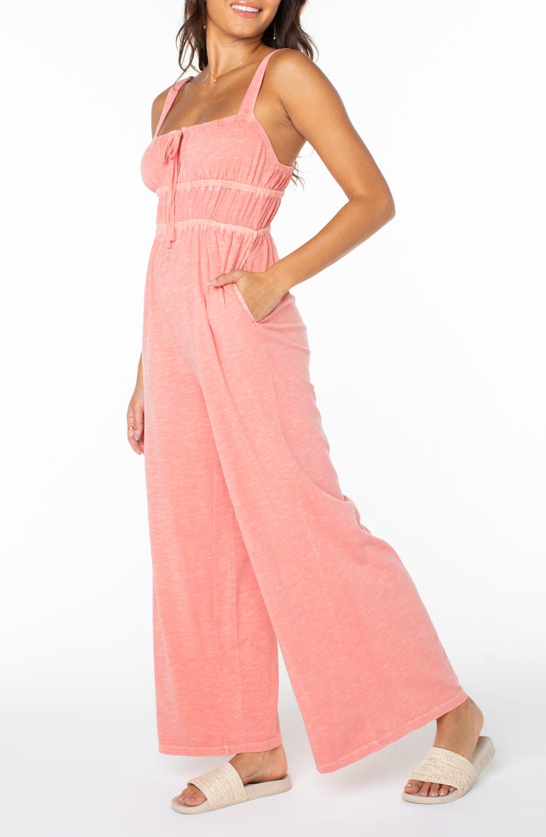 Roxy Clover Jumpsuit, Alternate, color, Lantana