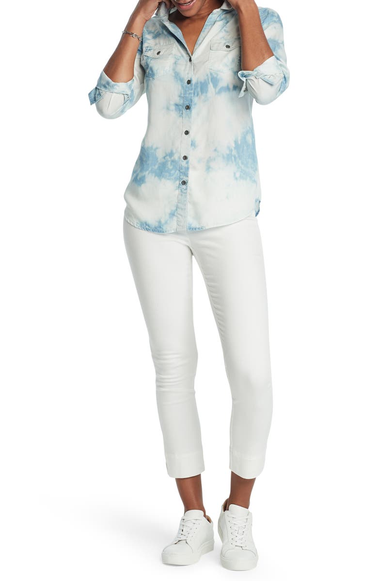 NIC+ZOE Tie Dye Shirt, Alternate, color,