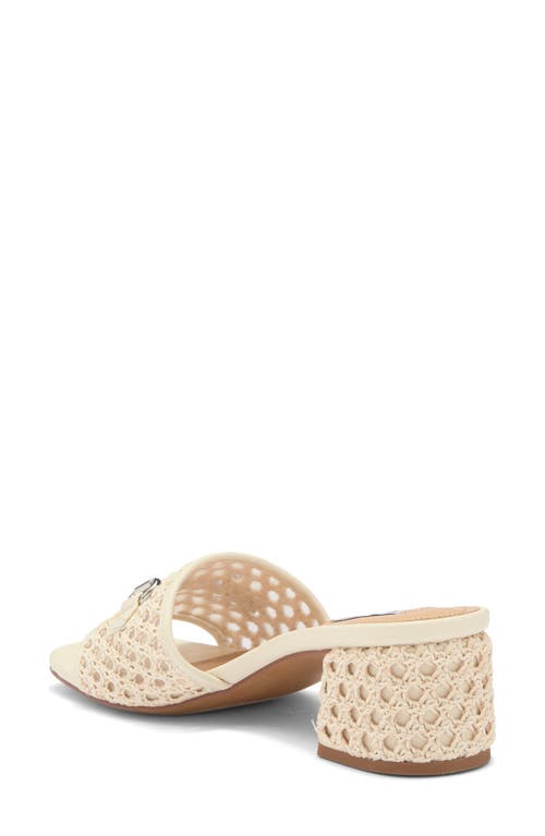 Steve Madden Splendid Bit Slide Sandal In Bone