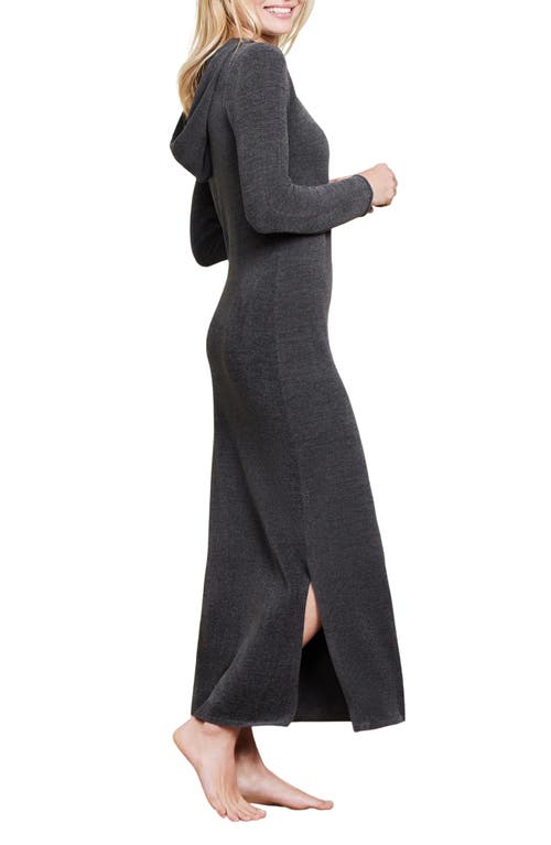 Barefoot Dreams Cozychic Ultra Lite Hooded Dress In Gray