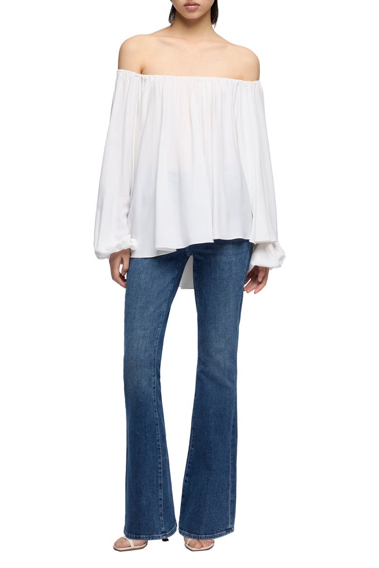 Ali Flare Jeans, Alternate, color, FLUX