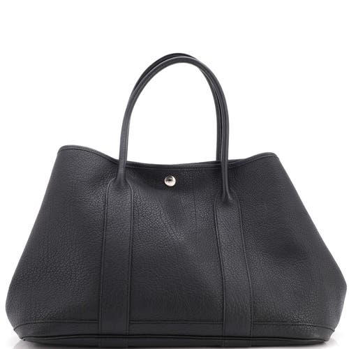 Pre-Owned Hermes Garden Party Tote Leather 36 in Black at Nordstrom, Size Medium