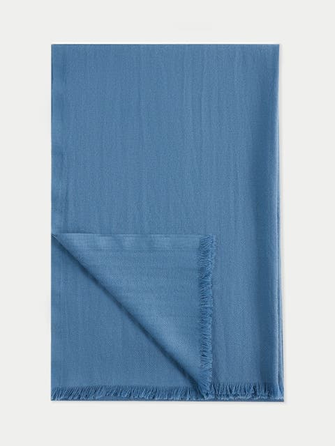 Lightweight Cashmere Woven Scarf