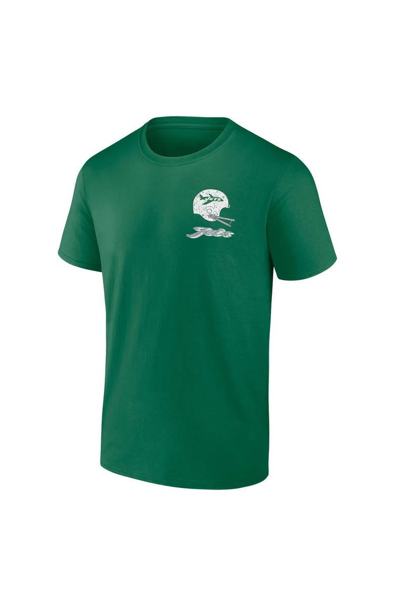 FANATICS Men's Fanatics Kelly Green New York Jets Never Over T-Shirt, Alternate, color, Kelly Green