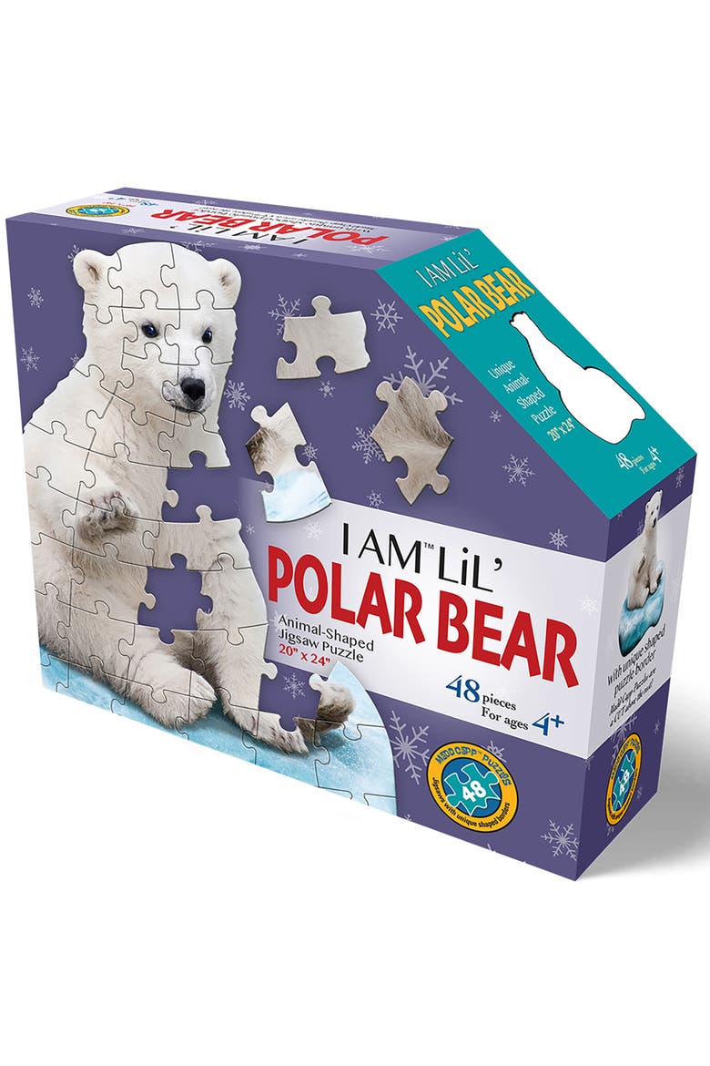 I Am Lil Polar Bear 48 piece Puzzle, Alternate, color, Multicolored