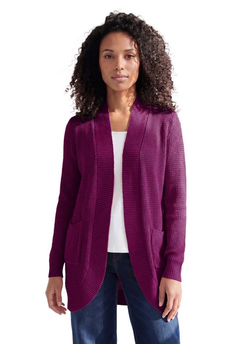 Waffle Cardigan