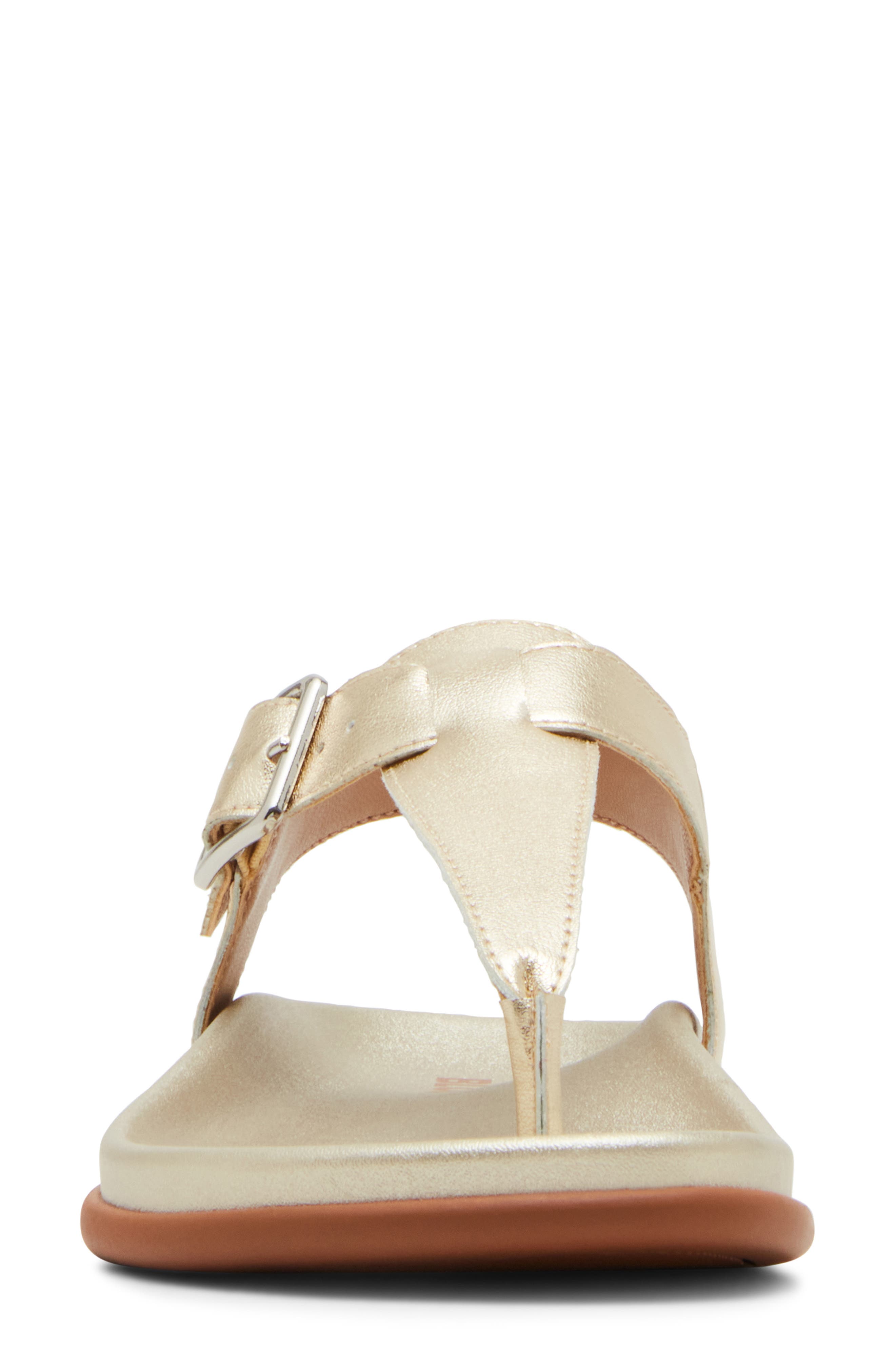 Blondo Nelli Sandal, Alternate, color, Gold Leath
