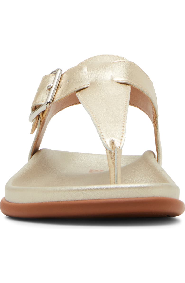 Blondo Nelli Sandal, Alternate, color, Gold Leath
