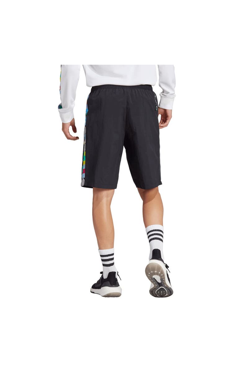 adidas Men's adidas Black Peter Saville x Manchester United Shorts, Alternate, color, Black