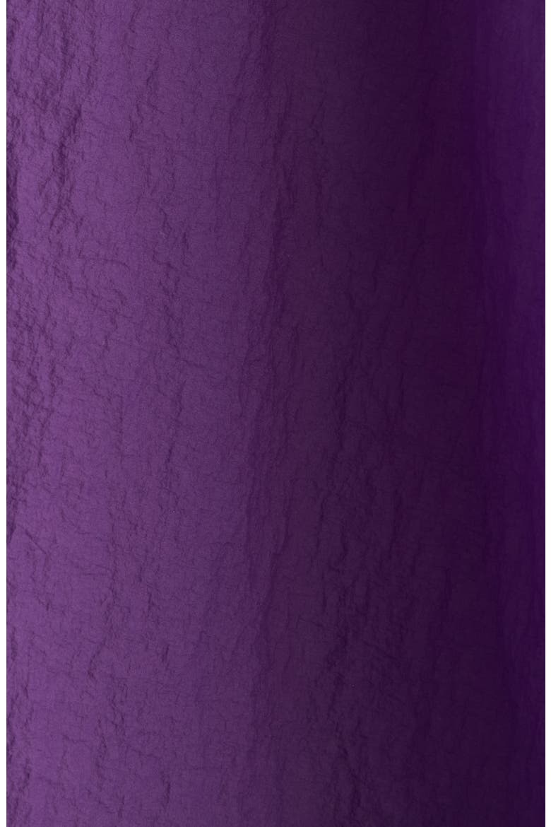 Soft Nylon Balloon Minidress, Alternate, color, VIOLET