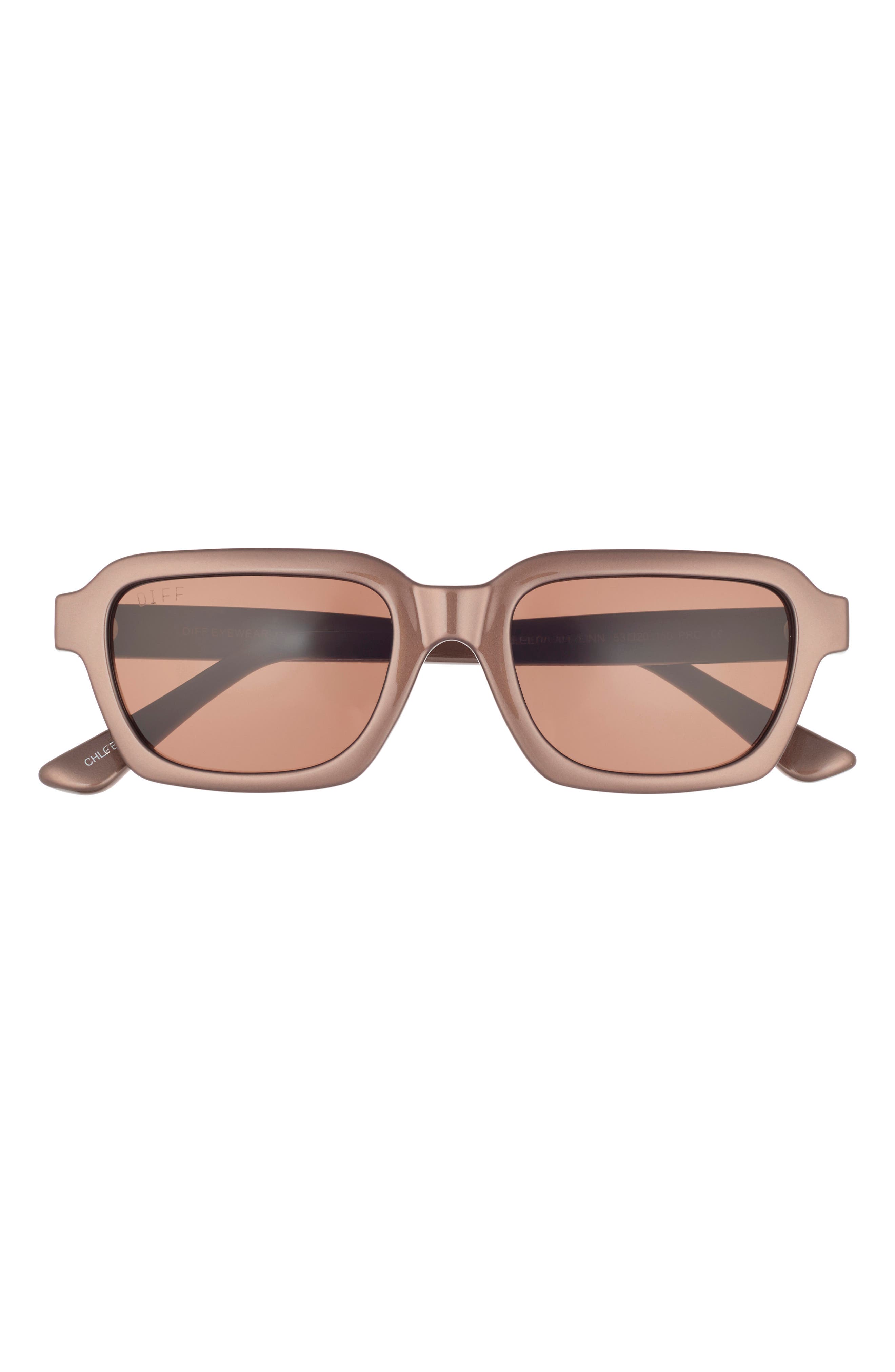 Chloe 53mm Rectangular Sunglasses