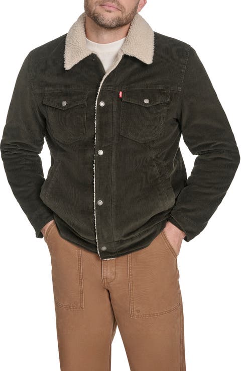 Corduroy
Faux Shearling Depot Jacket