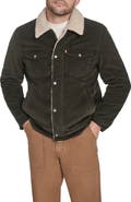 Levi's Corduroy & Faux Shearling Depot Jacket