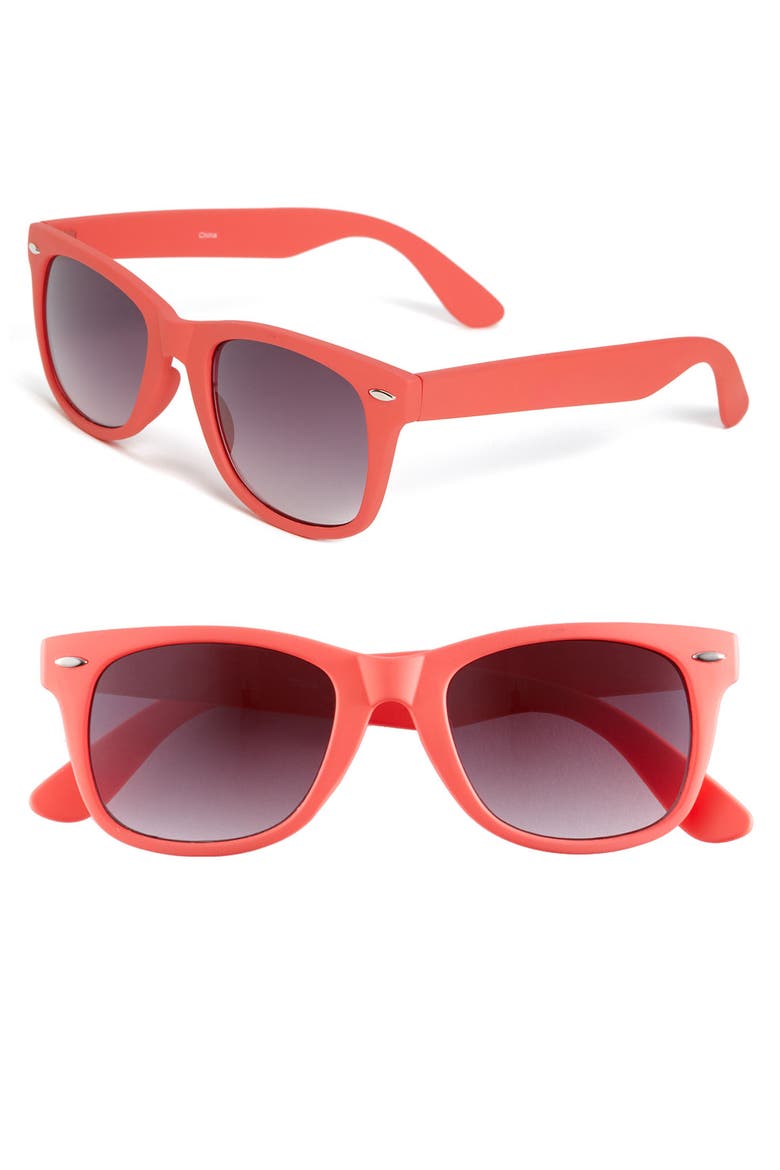 'Maureen' Sunglasses, Main, color, WATERMELON