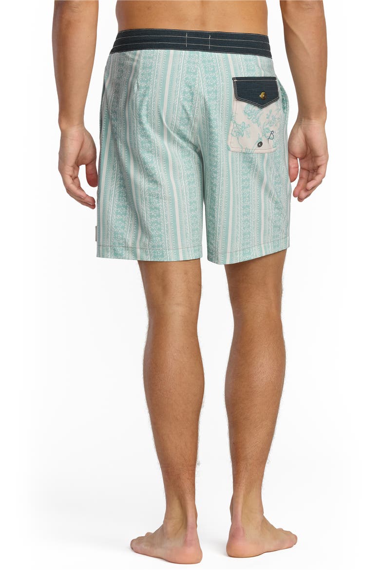 Riverside Garage Lo Tide Board Shorts, Alternate, color, STONE BLUE