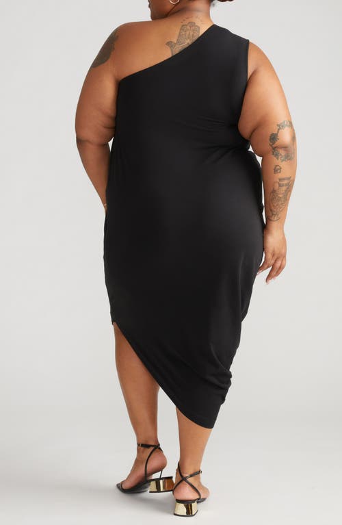 UNIVERSAL STANDARD UNIVERSAL STANDARD GENEVA ONE-SHOULDER DRESS