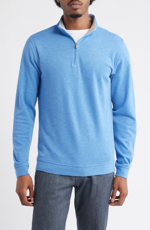 Comfort Interlock Quarter Zip Pullover