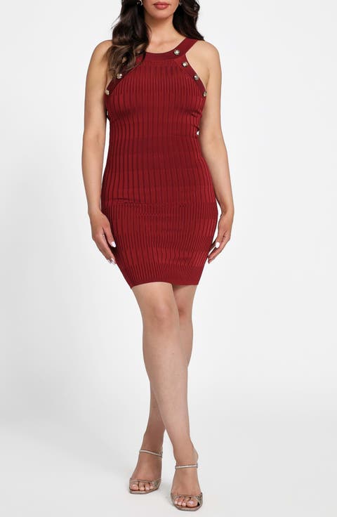 Janet Rib Sweater Minidress