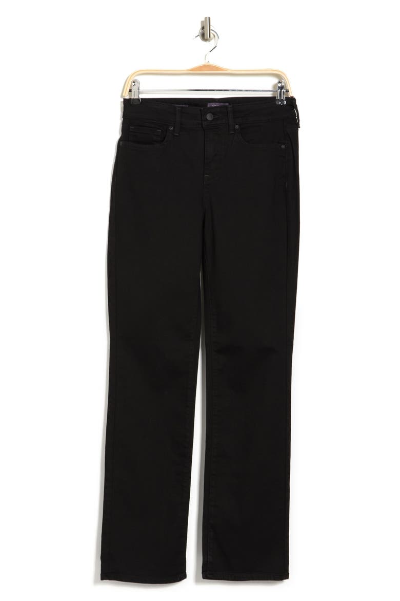 Marilyn Straight Jeans, Alternate, color, BLACK