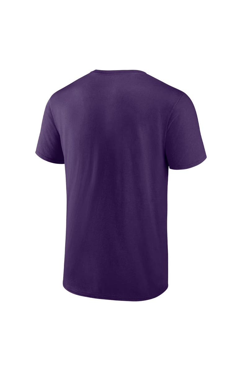 FANATICS Men's Fanatics Branded Purple Baltimore Ravens 2023 AFC North Division Champions Big & Tall T-Shirt, Alternate, color, 
