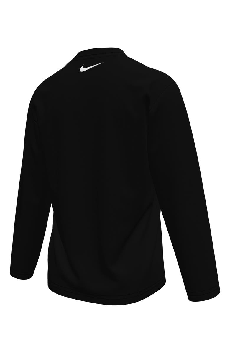 Nike Kids' Hydroguard Swim T-Shirt, Alternate, color, Black