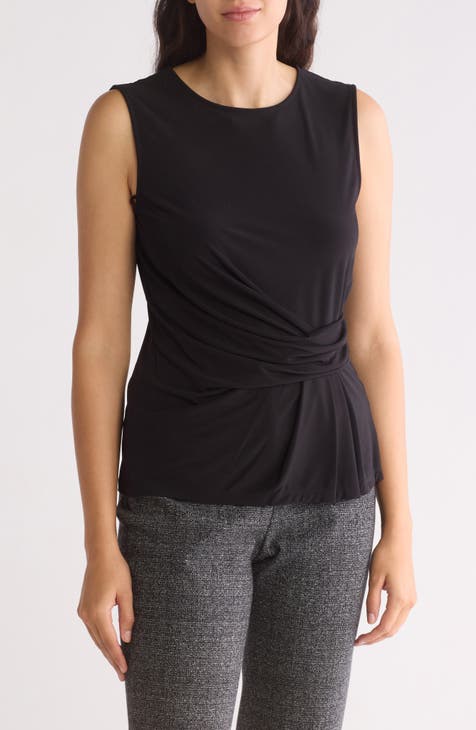 Drape Front Top