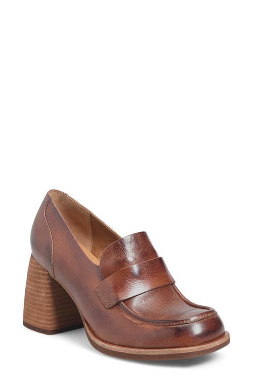 Kork-Ease® Aston Loafer Pump in Tan Leather 