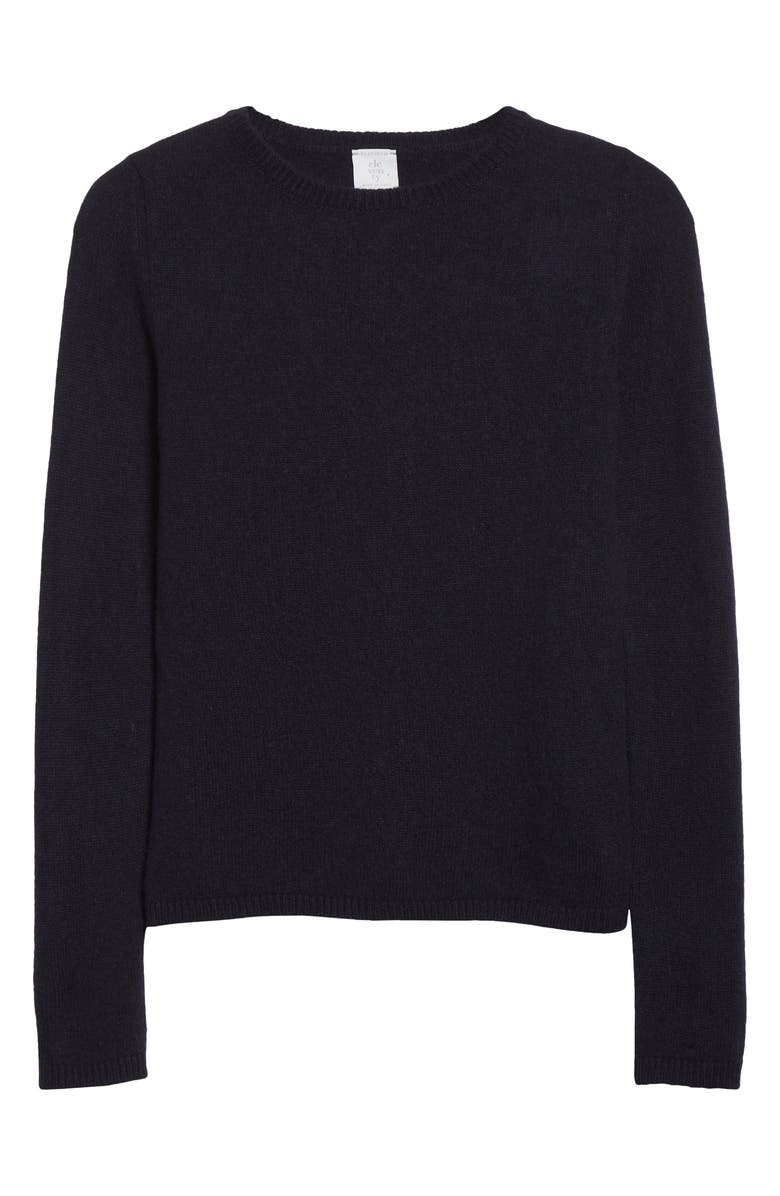 Eleventy Fine Gauge Cashmere Sweater, Alternate, color, Blue