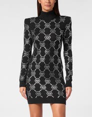 PHILIPP PLEIN Knit Dress Monogram Women