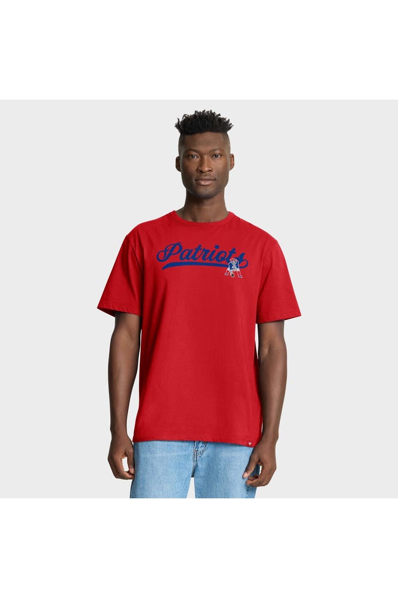 Men's Fanatics Red New England Patriots Fluid Motion Legacy T-Shirt, Main, color, Red