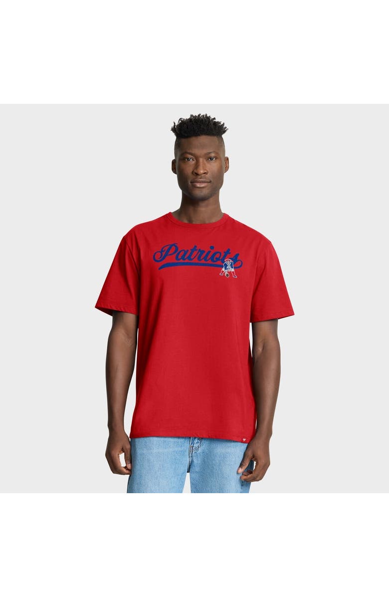 FANATICS Men's Fanatics Red New England Patriots Fluid Motion Legacy T-Shirt, Main, color, Red