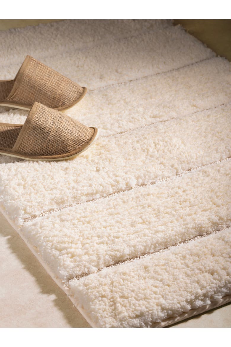 Riga Bath Mat 24"X36", Alternate, color, Ivory