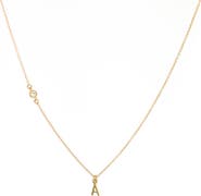 Panacea Initial Pendant Necklace