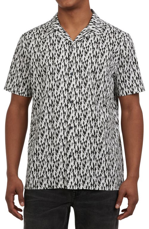 DKNY SPORTSWEAR DKNY SPORTSWEAR MALCOLM SHORT SLEEVE CAMP SHIRT 