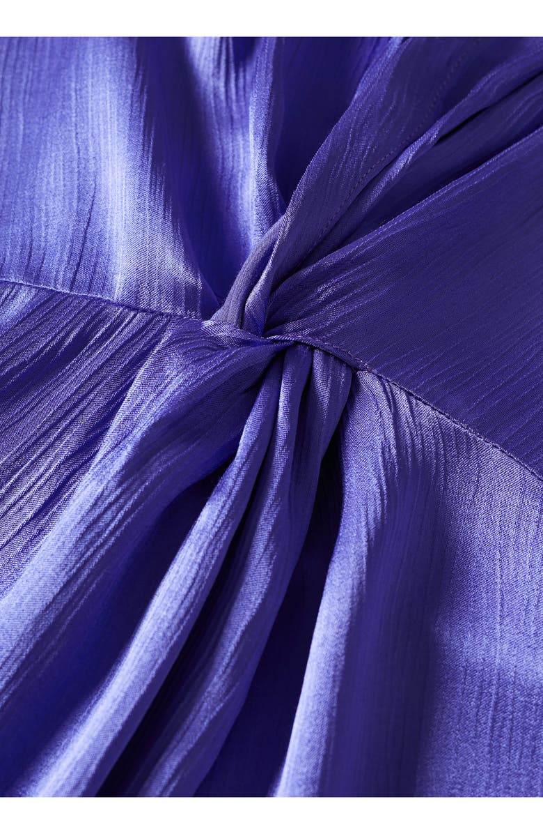 MANGO Satin Long Sleeve Blouse, Alternate, color,