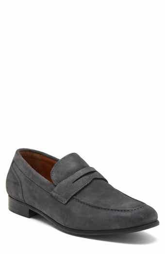 Water Resistant Suede Penny Loafer