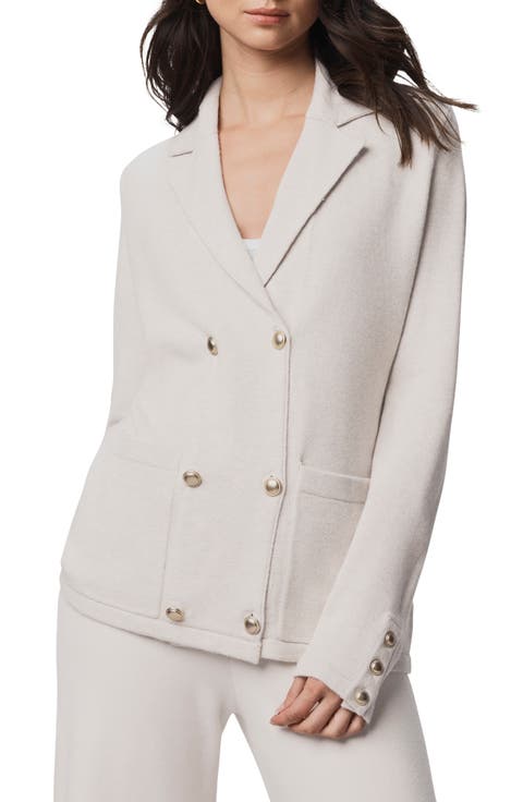 Hannah Double Breasted Sweater Blazer