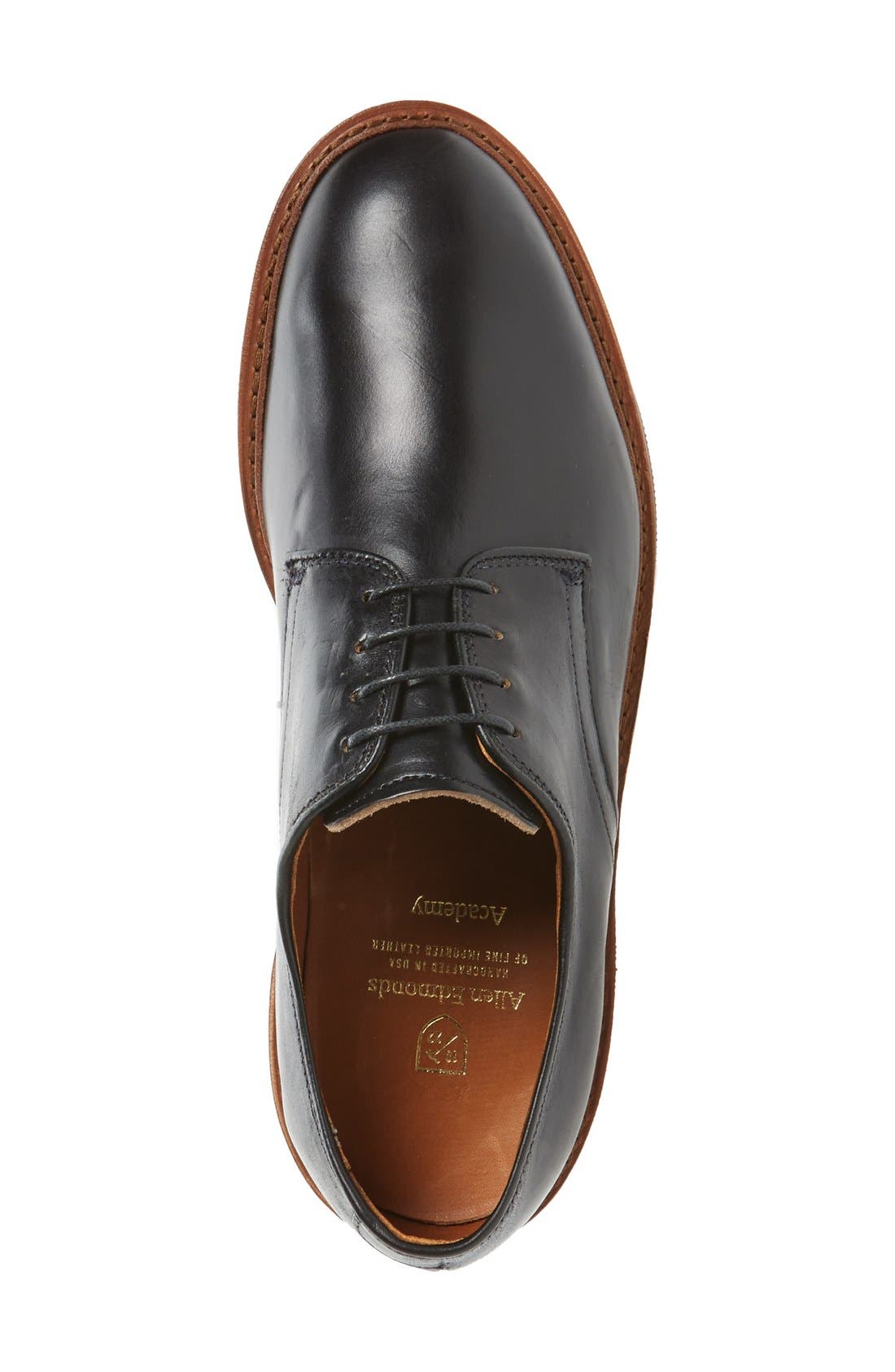 Allen Edmonds Academy Plain Toe Derby, Alternate, color, 