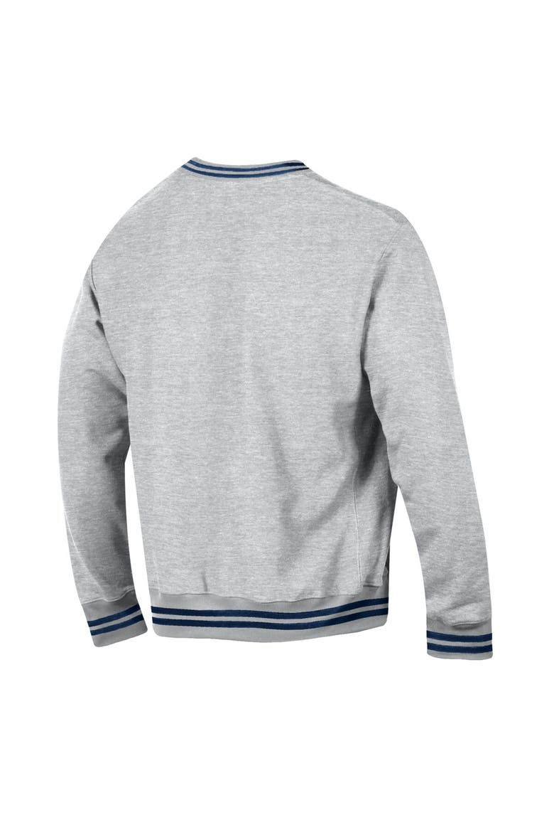 Men's Champion Gray New England Patriots Reverse Weave Fleece Sweatshirt, Alternate, color, Gray