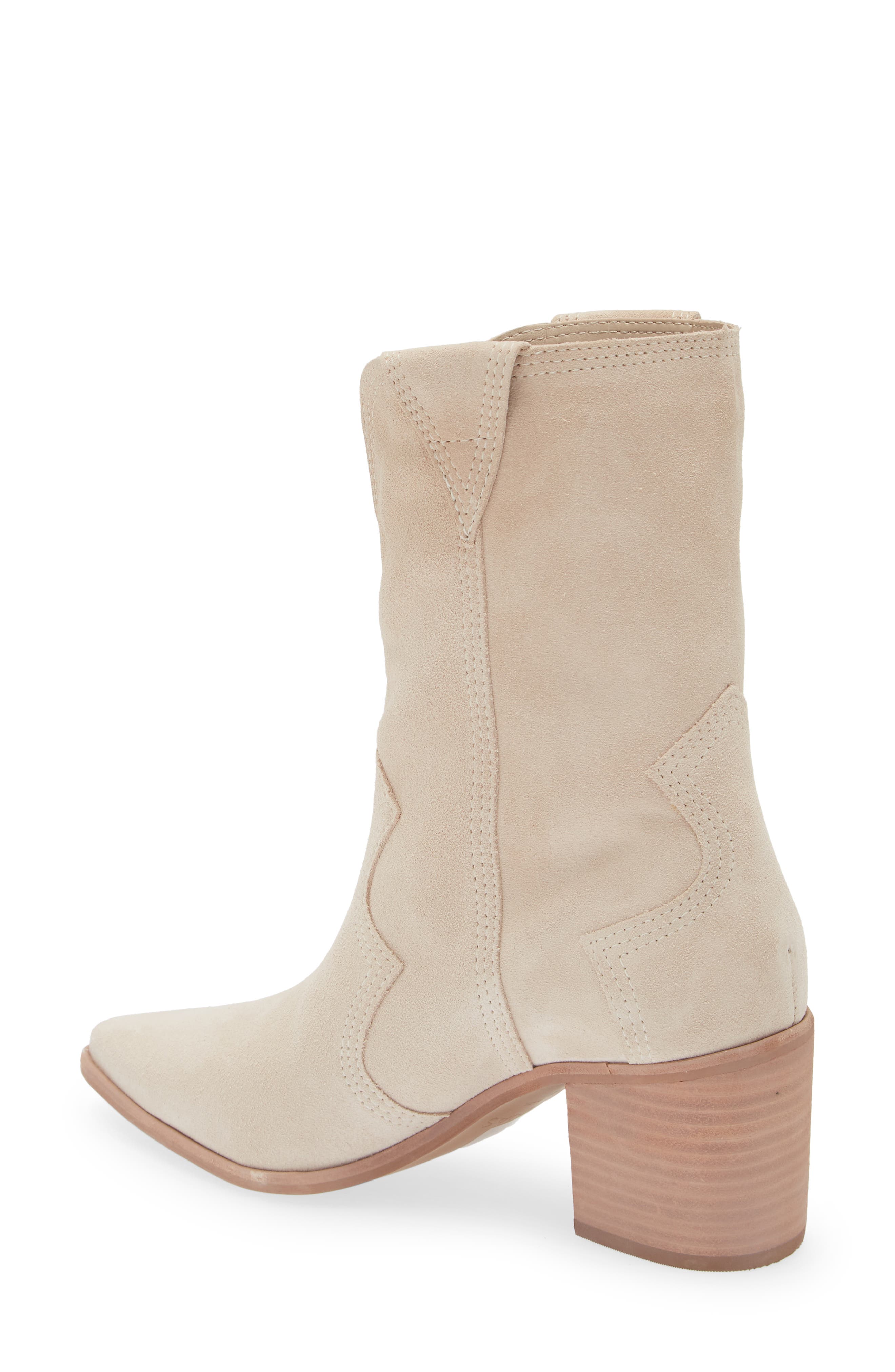 Kaanas Porto Block Heel Cowboy Bootie, Alternate, color, 