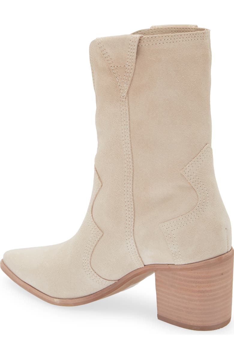 Kaanas Porto Block Heel Cowboy Bootie, Alternate, color,